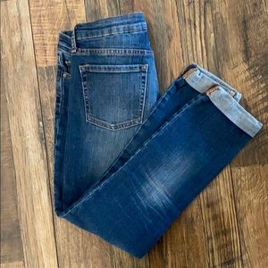 Gap Skinny Roll Up Jeans 4/27r